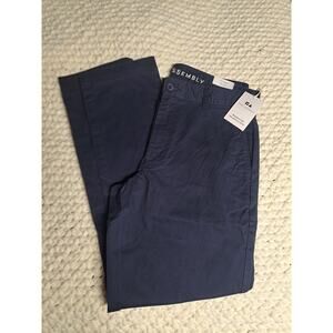 Free Assembly Chino Pants Size 32x30 Navy Blue